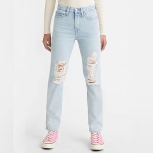 Levi's Wedgie Straight Ankle Women’s Jeans in color Flow Style 30x28